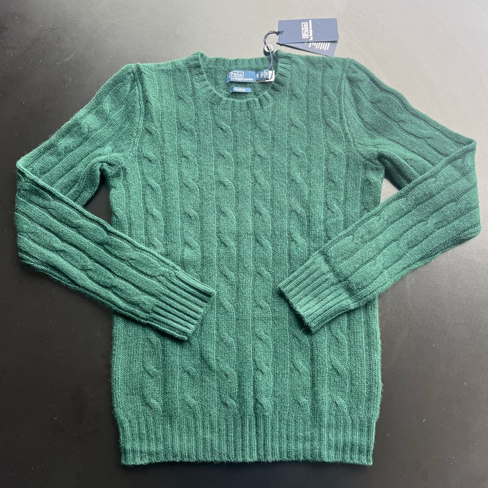 Polo Ralph Lauren NWT Cashmere Women’s Cable Knit Sweater